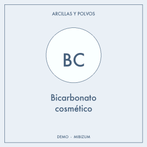 Bicarbonato cosmético
