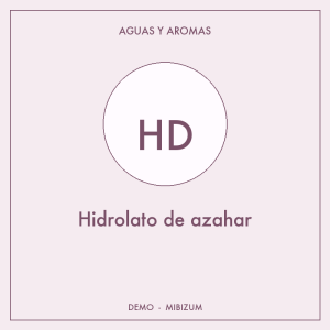 Hidrolato de azahar