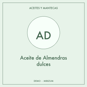 Aceite de Almendras dulces